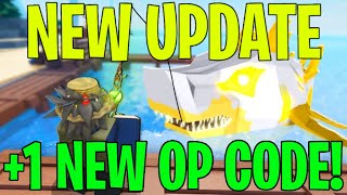 NEW UPDATE + NEW CODES IN FISCH ROBLOX!