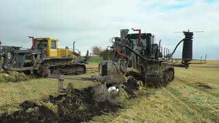 Williams Drainage Inc. Agricultural Tile Installation in Ontario