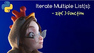 Iterate Multiple Lists | zip( ) function | Python Tutorial #eics #python #cbse