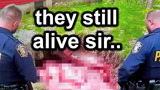 Cops Make the WORST Discovery Inside a Backyard