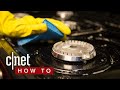 It's pretty easy to clean your gas cooktop (CNET How To)