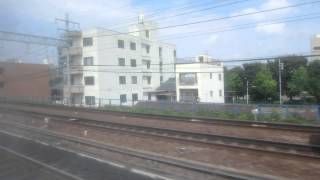 東海道本線・列車からの車窓（名古屋～枇杷島）