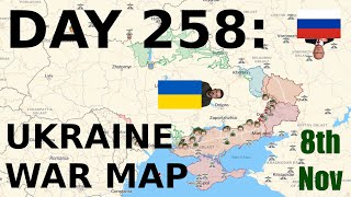 Day 258: Ukrainian Battle Map