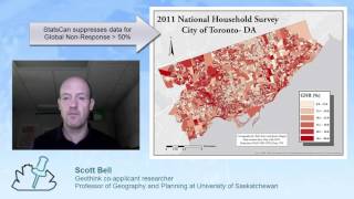 Mapping Data Uncertainty in Canada's National Household Survey