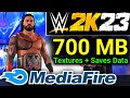 WWE 2K23 PSP MOD 🔥 || WWE 2K23 PSP Textures and Saves Data for svr11 ppsspp game #wwe2k23 #gaming