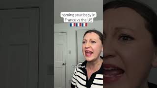 Baby names France vs US #france #french #usa #american #cultureshock #babynames #comedy #parenting