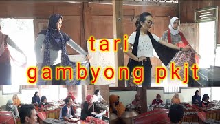 gambyong pareanom pkjt sesi latihan