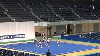 法政大学第二中学校-C LITTLE MERMAIDS-C 3位 チアフルダンス 中学校の部 関東大会 2021.08.28