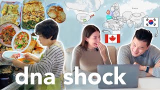 We’re WHAT?! 🧬 DNA Test Results of Korean Canadian Couple 🇰🇷🇨🇦 MIL Cooking Holid