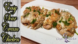 Greg's Kitchen – Könnyen fojtott tejfölös csirke