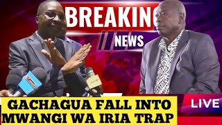 Gachagua On Frying Pan Ahead Of Raila Odinga's Entry To Murang'a Town