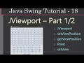 JViewPort and Content Panning Part 1/2 | Java Swing Tutorial #18