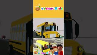 Wheels on the Bus #shorts  | Nursery Rhymes and Kids Songs