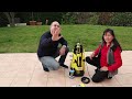 karcher k4 power control. high pressure washer. unboxing and test.