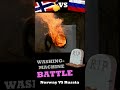 Washing Machine Destruction Battle. Norway VS Russia Part 8 #shorts #Norway