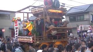 2019泉町「山車」＆國分町（国分町）年番「山車・幌獅子・美女揃い」＠國分町仮殿・石岡のおまつり(常陸國總社宮例大祭)令和元年