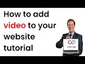 Tutorial- How to add video (Youtube/Vimeo) in your website