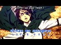 [ Devote Your Heart - Attack on Titan ] Karaoke practice with anime songs with alphabet subtitles