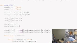 Pygame (Python Game Development) Tutorial - 21 - How to Lengthen the Snake