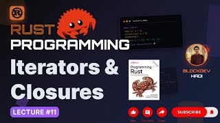 🦀Master Rust Programming #11 | Iterators & Closures | Functional Programming Features & Performance🚀