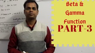Beta and Gamma function-Part-3