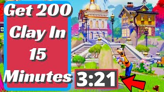 Get 200 Clay In 15 Minutes For Disney Dreamlight Valley