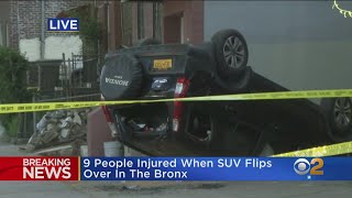 9 Injured In Bronx SUV Crash