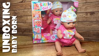 Unboxing Zapf Creation BABY born Puppe Soft Touch Little Girl [4K]