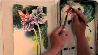 Preview | Watercolor Painting for Beginners: Butterfly \u0026 Blooms with Jan Fabian Wallake