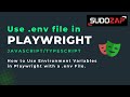 How to use Environment Variable (.env) file in Playwright | Playwright Tutorial | 👉 @sdetchamp