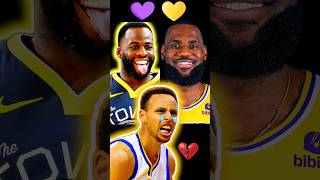 #DraymondGreen LOVES #LebronJames more than #StephCurry ‼️🤯💜💛💔😢 #NBAPLAYOFFS #LAKERS #WARRIORS #NBA