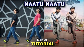 Naatu Naatu Dance Tutorial step by step | RRR | Ajay Poptron Tutorial | Oscar Award
