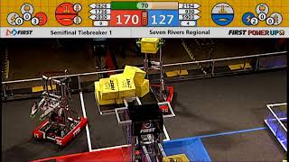 Semifinal Tiebreaker 1 - 2018 Seven Rivers Regional