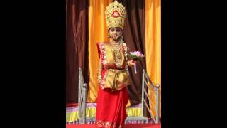 Isha Anwesha Priyadarshini as Goddess Laxmi Mata, Fancy Dress