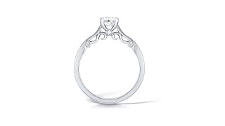 Tallulah - Four Claw Diamond Ring