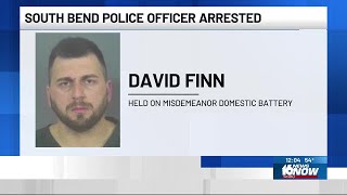 South Bend police officer arrested