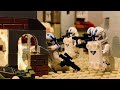 lego star wars the clone wars battle 501st clone invasion of jedha city stop motion animation