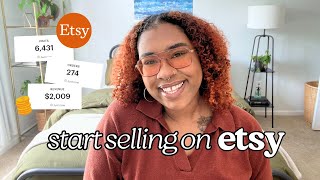How I made over $1000 selling DIGITAL PRODUCTS on ETSY | Make Money Online in 2023