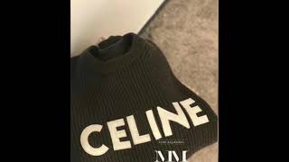 【米米兒.歐洲精品代購】每日時尚一分享｜Celine 寬鬆版型毛衣🖤