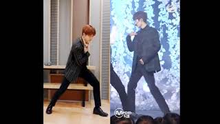 Sungyeol Daeyeol dancing to Tell Me | 성열 대열의 텔미