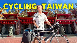 Cycling 80km To Taiwans OLDEST City: Tainan 🇹🇼 (Biking Taiwan Day 7)