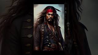 Jason Momoa as Captain Jack Sparrow ⚓️ | Generated by AI | #ai #midjourney #shorts