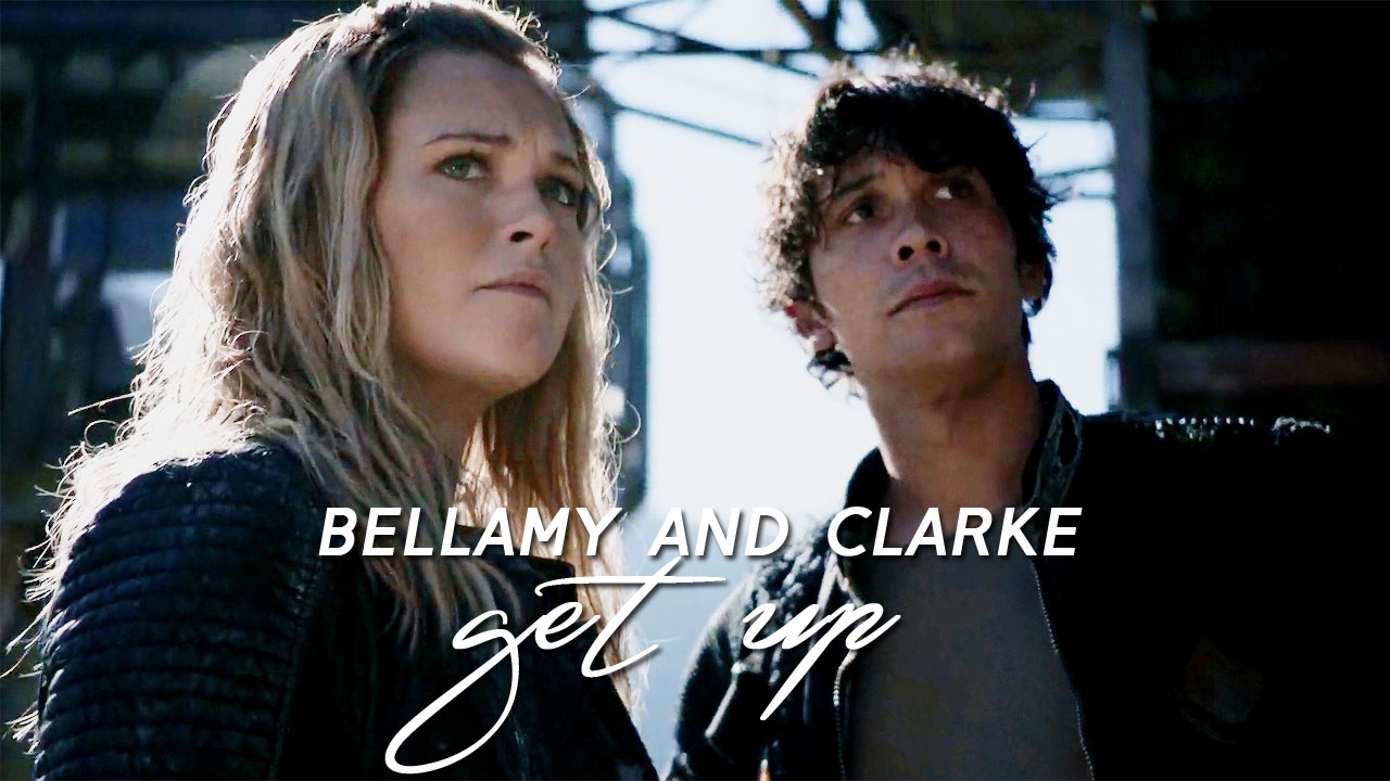 Bellamy And Clarke | Get Up [+4x02] - YouTube