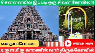 சென்னையில் இப்படி ஒரு சிவன் கோவிலா🛕🔥 | காரணீஸ்வரர் திருக்கோவில் | சைதாப்பேட்டை | SM Prime Tamil