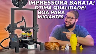 Longer LK4 PRO - Uma das Impressoras 3D Mais Baratas com Qualidade Excelente! Ótima para Iniciantes!