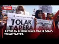 Ratusan Buruh Jawa Timur Tolak Tapera, Demo di Kantor DPRD Jatim