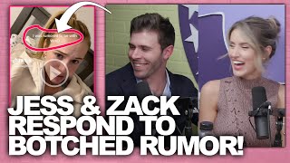 Bachelor Star Jess Responds To WACKY SPOILER Plus Zach & Kaity Laugh It Off - Chicks In Office Clip