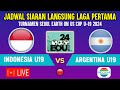 🔴LIVE INDOSIAR ! JADWAL TIMNAS INDONESIA U19 VS ARGENTINA, TURNAMEN MINI SEOUL EARTH ON US CUP 2024