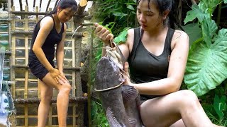 火辣姐姐打造透明水房子-Hot girl builds a transparent water house