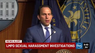 Mayor announces resignation of LMPD chief, suspensions of 4 involved in sexual harassment claims